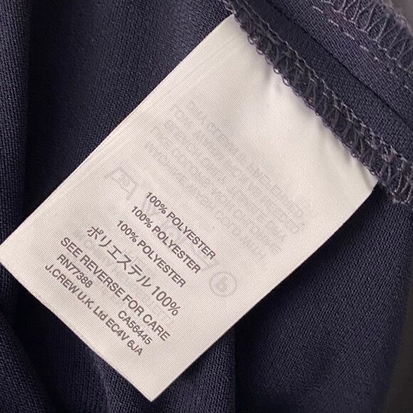 J. Crew Navy Blue Flowy Boho Shorts in Size 4 - Picture 6 of 6